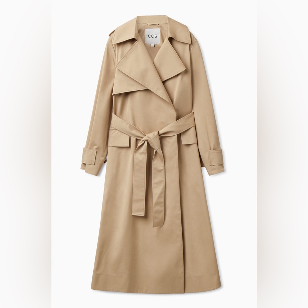 Cos Belted Trench Coat